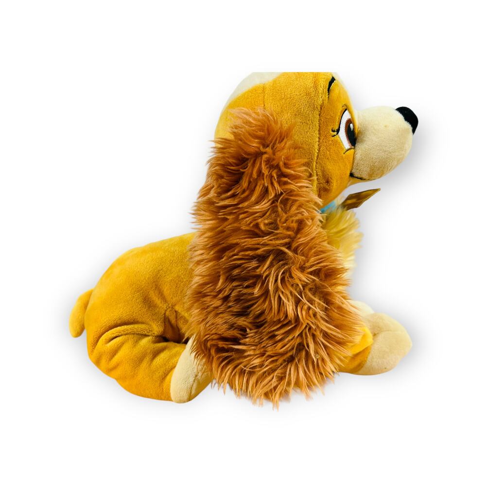 Disney Store Lady and the Tramp Lady Plush 12" Cocker Spaniel Dog Stuffed Toy - Picture 6 of 9